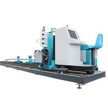 Factory price 5 axis steel pipe plasma cutting beveling slotting machine